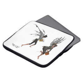 Twin Boy Rain Älvor Laptop sleeve