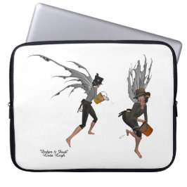Twin Boy Rain Älvor Laptop sleeve