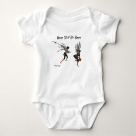Twin Boy Rain Älvors Baby Bodykostym T Shirt