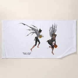 Twin Boy Rain Älvors Beach Towel