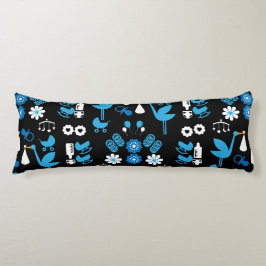 Twin Boy Stalk Delivery Blue Kroppskudde