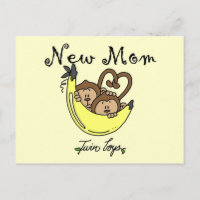 Twin Boys New Mamma Tshirts och Gifts