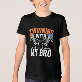 Twin Boys Twinning Halloween Best Friend Matching T Shirt