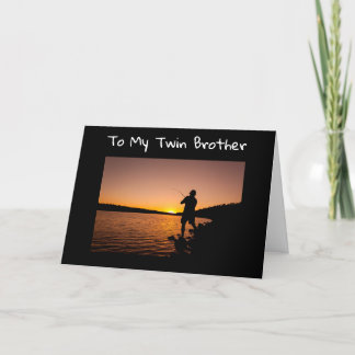 **TWIN BROTHER** ENJOY "DITT" BIRTHDAY-KORT KORT