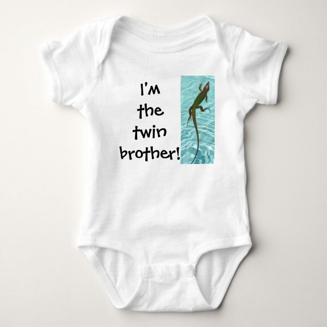 Twin Brother - Lizard T-shirt (Framsida)