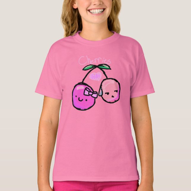 Twin Cherries T-shirt (Framsida)