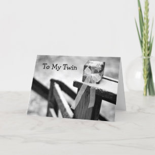 TWIN CHRISMAS KÄRLEK-GREETING CARD HELGKORT