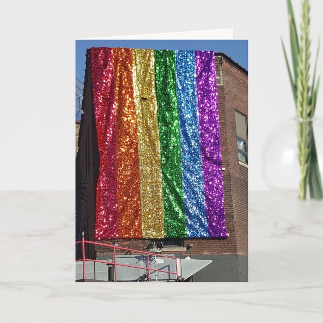 "Twin Cities Pride 2016" Gratulationskort Kort (Framsida)