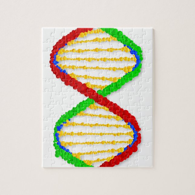 Twin DNA Strands Pussel (Vertikal)