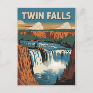 Twin Falls Idaho Vykort