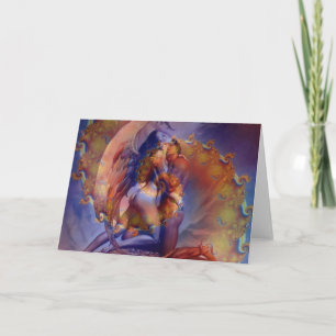 Twin Flame Kärlek Kort