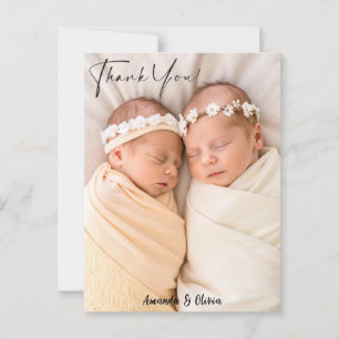 Twin Flicka Tack Birthday Postca Vykort