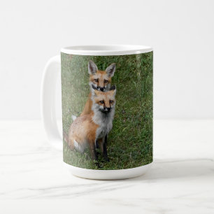 Twin Foxes Coffee Mugg