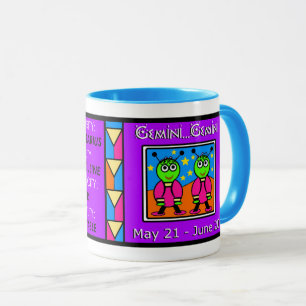 Twin Gemini Martians Mugg