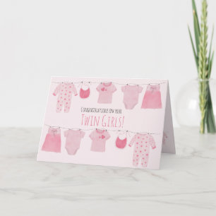Twin Girls-Grattisar Kort