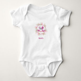 Twin Girls med Namn T Shirt