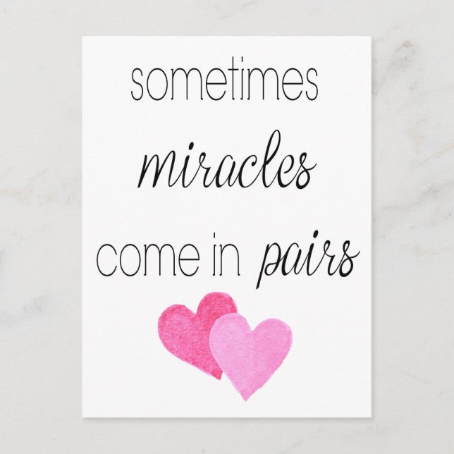 Twin Girls Vykort (Framsida)