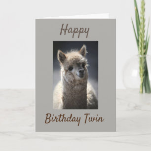 "TWIN" GRATTIS PÅ FÖDELSEDAGEN OLDER TWIN! KORT