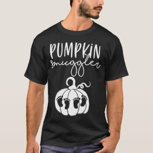 Twin Gravid Pumpkin Smuggler Smuggling Pumpkins T Shirt