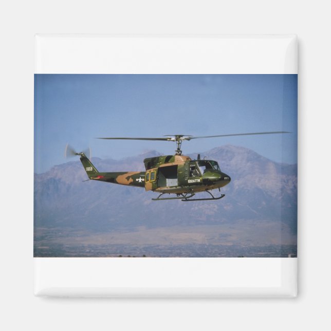 Twin Huey UH-1N Magnet (Framsidan)