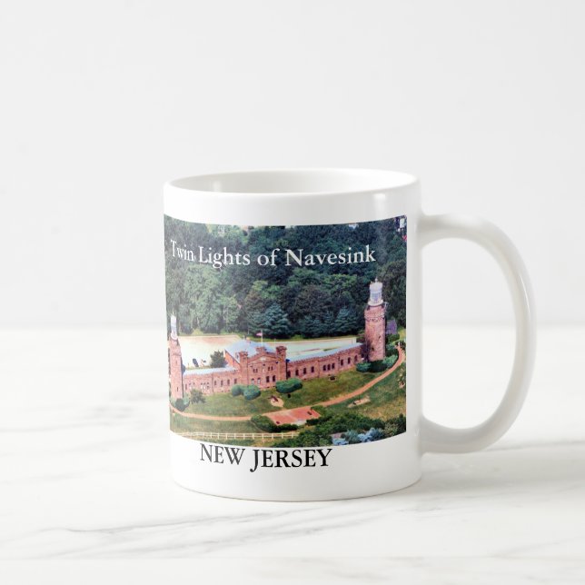 Twin Ljus of Navesink, New jersey Mugg (Höger)