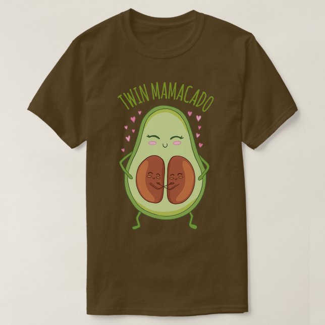 Twin mamacado 2 t shirt (Design framsida)