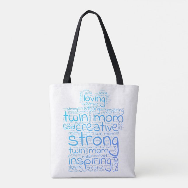 Twin Mamma Ord Cloud Tygkasse (Baksida)
