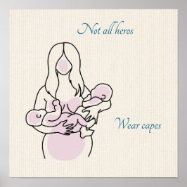 Twin Mamma Superhjälten Poster