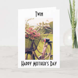 "TWIN" MORS DAG TILL ETT MYCKET SPECIELLT MAMMA KORT