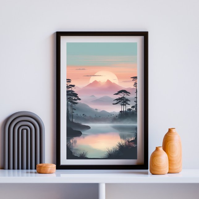 Twin Peaks under den rodnande solen Poster (Skapare uppladdad)