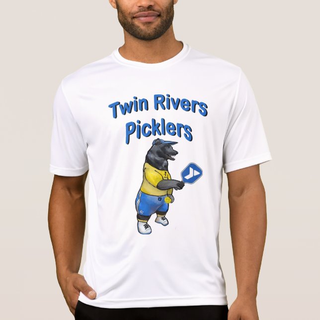 Twin Rivers YMCA Picklers T Shirt (Framsida)