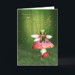 Twin Sister Fairy Birthday Card - Woodland Fairy H Kort<br><div class="desc">Twin Sister Fairy Birthday Card - Woodland Fairy Grattis på födelsedagen</div>