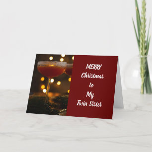 TWIN SISTER'S "CHRISTMAS"-KORT KORT
