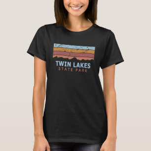 Twin Sjöar State Park Michigan Retro Coola T Shirt