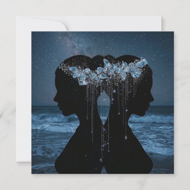 Twin Souls Beneath the Stars (Framsida)