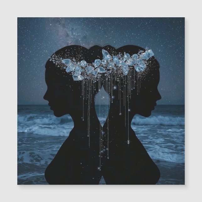 Twin Souls Beneath the Stars (Framsida)