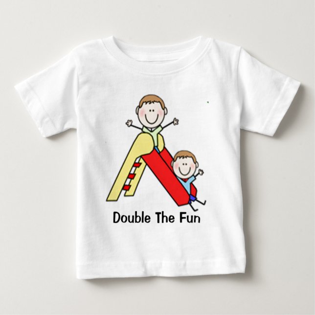 Twin Stick figurer T-shirt (Framsida)