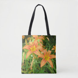 Twin Tiger Lilies Tygkasse