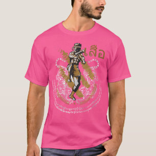Twin Tiger Sak Yant Muay Thai Kickboxing T Shirt
