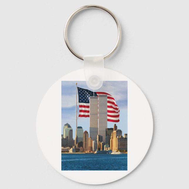 Twin Torn America Nyckelring (Framsida)