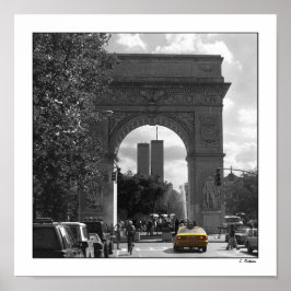 Twin Torn genom Washington Square Poster