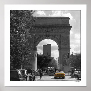 Twin Torn genom Washington Square Poster