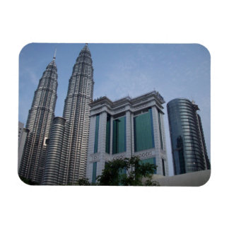 Twin torn Kuala Lumpur, flexibla magneter