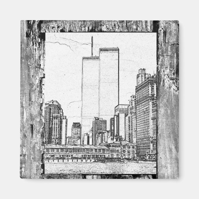 Twin Torn Magnet (Framsidan)