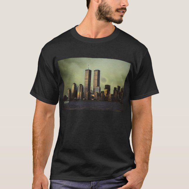Twin Torn Manar kontinent-Shirt T-shirt (Framsida)