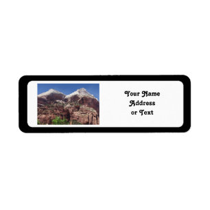 Twin Torn of the Virgin River, Zion Returadress Etikett