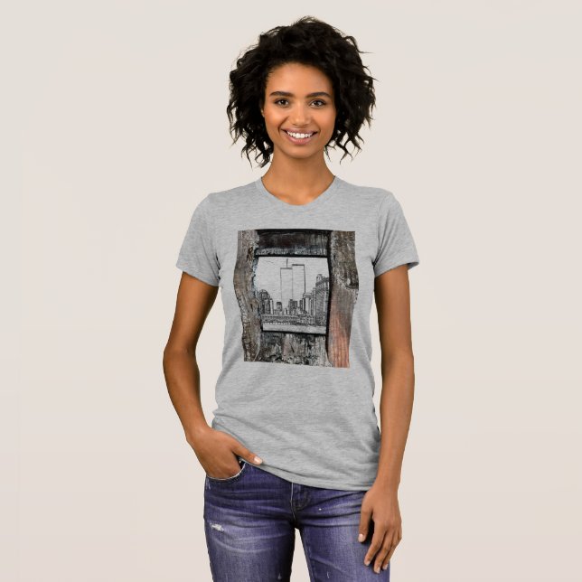 Twin Torn T-shirt (Hel framsida)