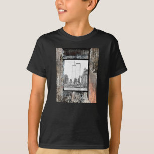 Twin Torn  T Shirt