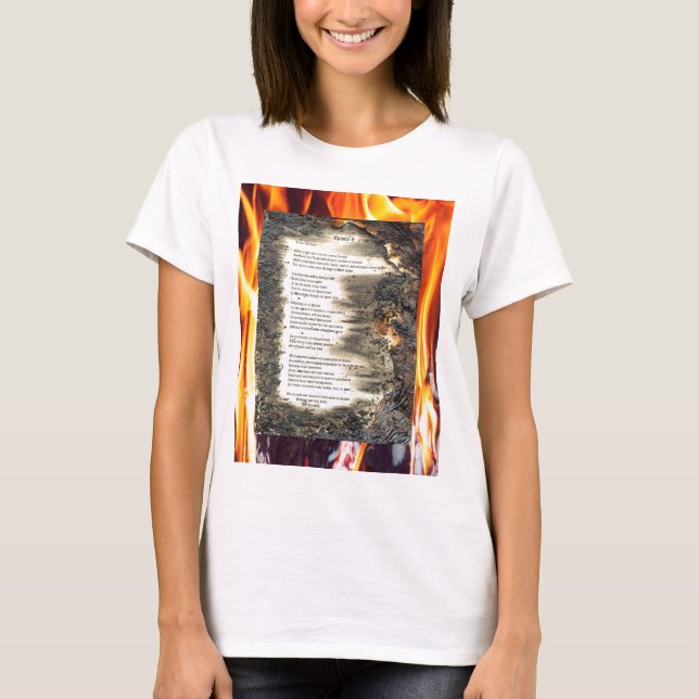 Twin Torn Tee Shirt (Framsida)