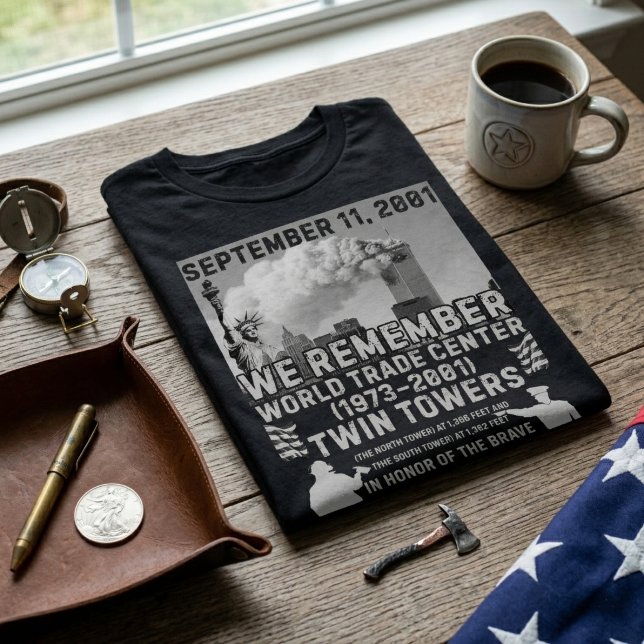 Twin Towers 11 september T Shirt (Skapare uppladdad)